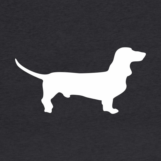 White Dachshund by XOOXOO